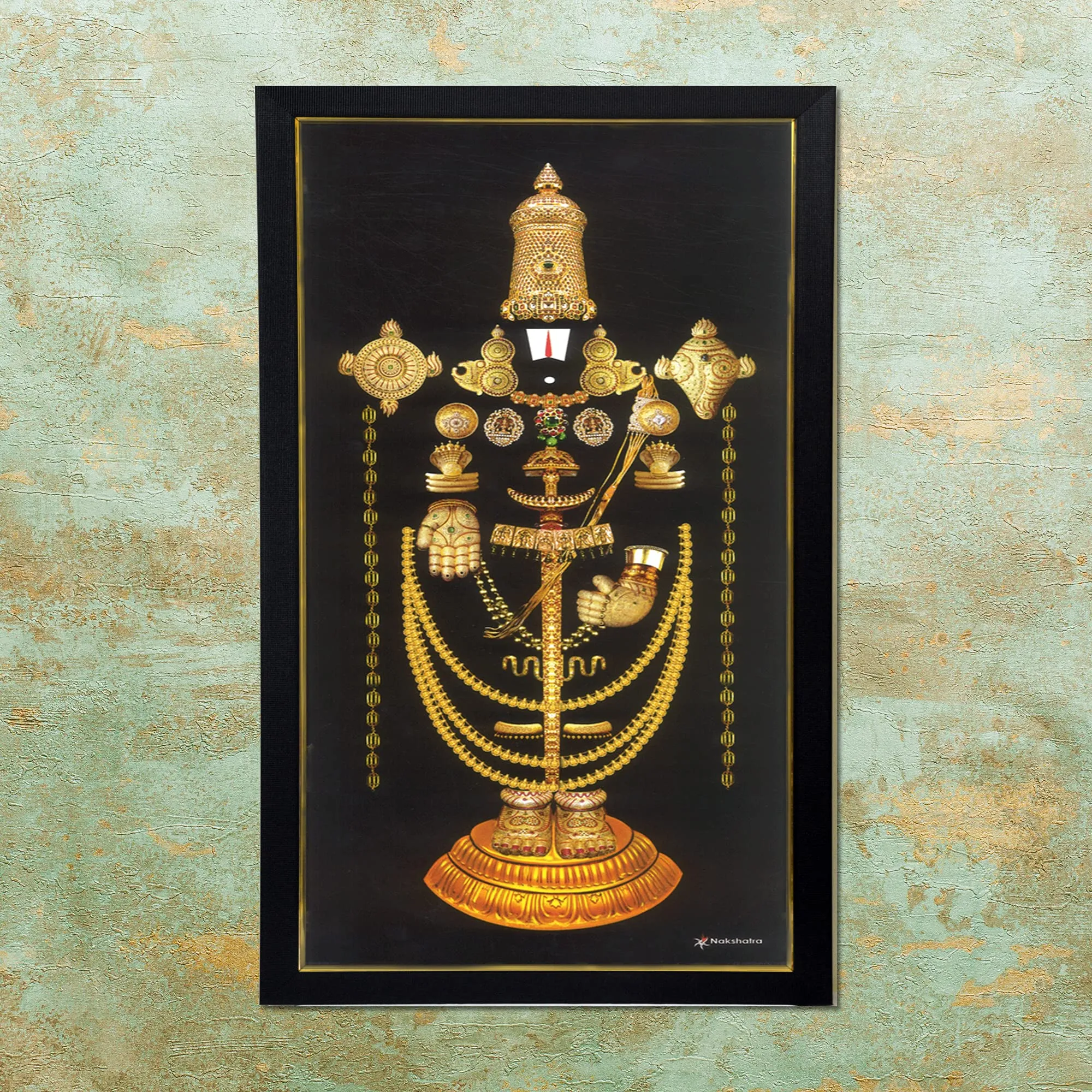 101Temples Abarana Venkateswara Swamy Photo Frame