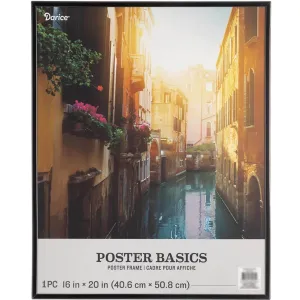 16 x 20 Poster Frame: Black, 16.1 x 20.1 inches