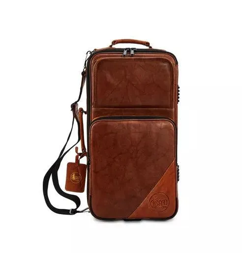 4-ECLK GARD Elite Compact Double Trumpet Gig Bag Leather