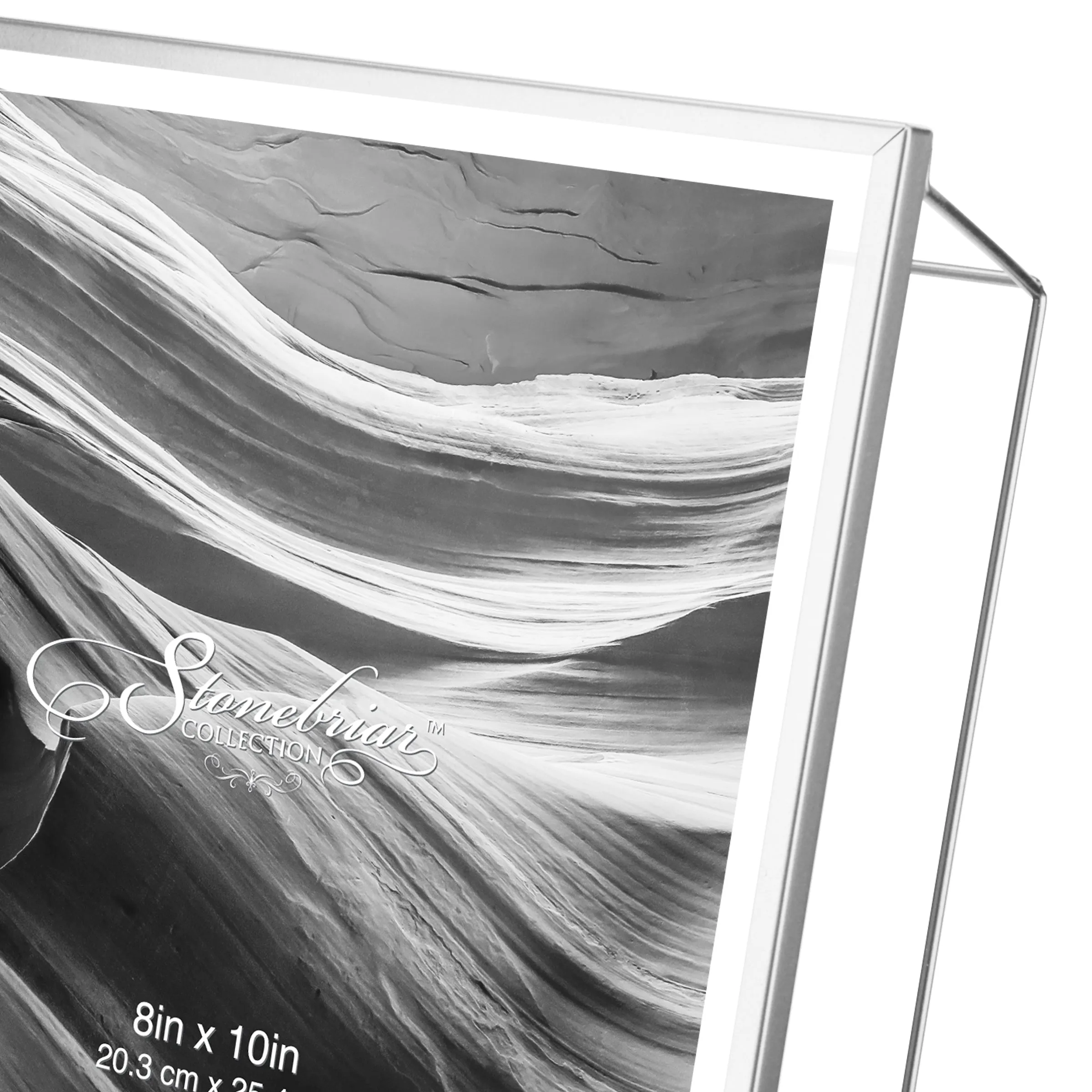 8x10 Wire Frame - Metallic Silver (WS)