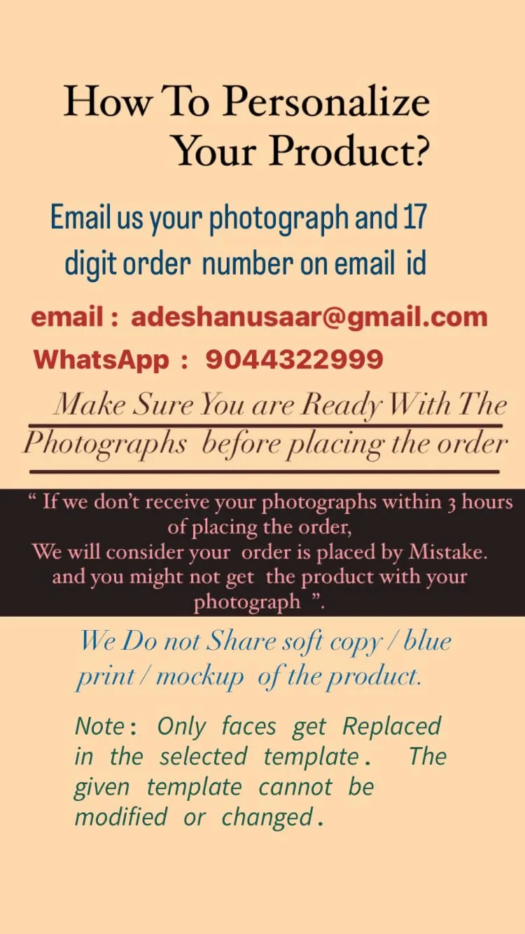 Adesh Anusaar™ Caricature Personalized Gifts for Couple shoaly Best Friend (9 x 6.5) AD116
