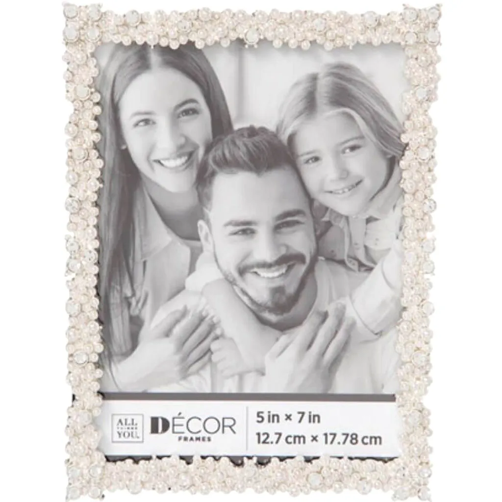 All Things You™ Celestial Jeweled Picture Frame: 5 x 7 inches