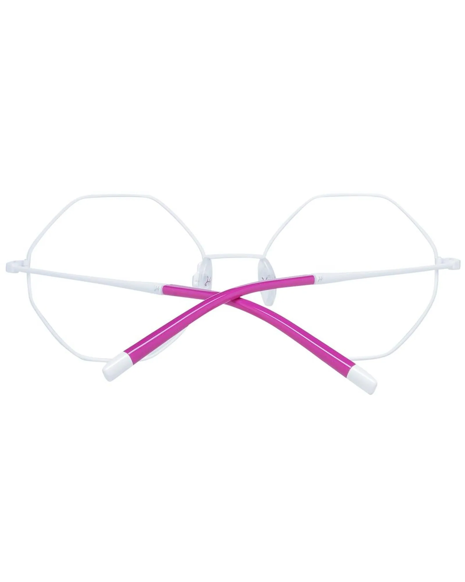 Ana Hickmann Octagon Metal Eyeglass Frames 3038