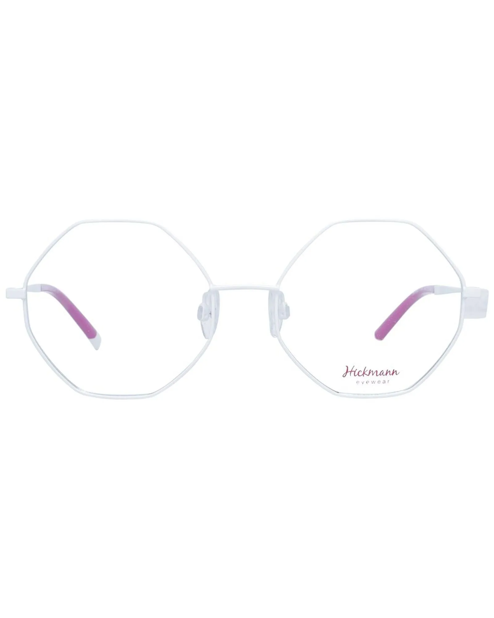 Ana Hickmann Octagon Metal Eyeglass Frames 3038