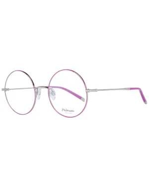 Ana Hickmann Round Metal Frames Pink Accents
