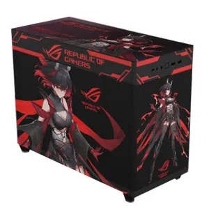 ASUS Custom AP201 Ice Cube-ROG SE7EN case, Mini Tower, black/pattern