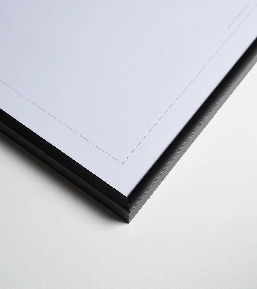 Black Aluminium Frame
