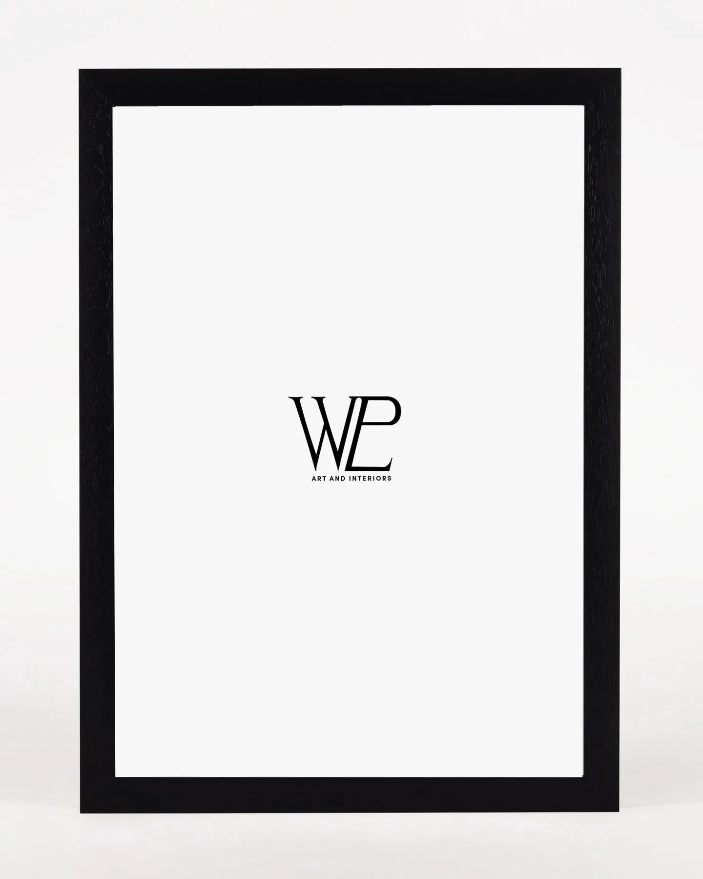 Black Picture Frame (Wood Grain), A4 Size Photo Frame