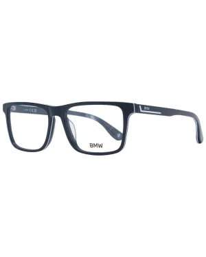 BMW  1000 Black Rectangular Eyeglasses for Men