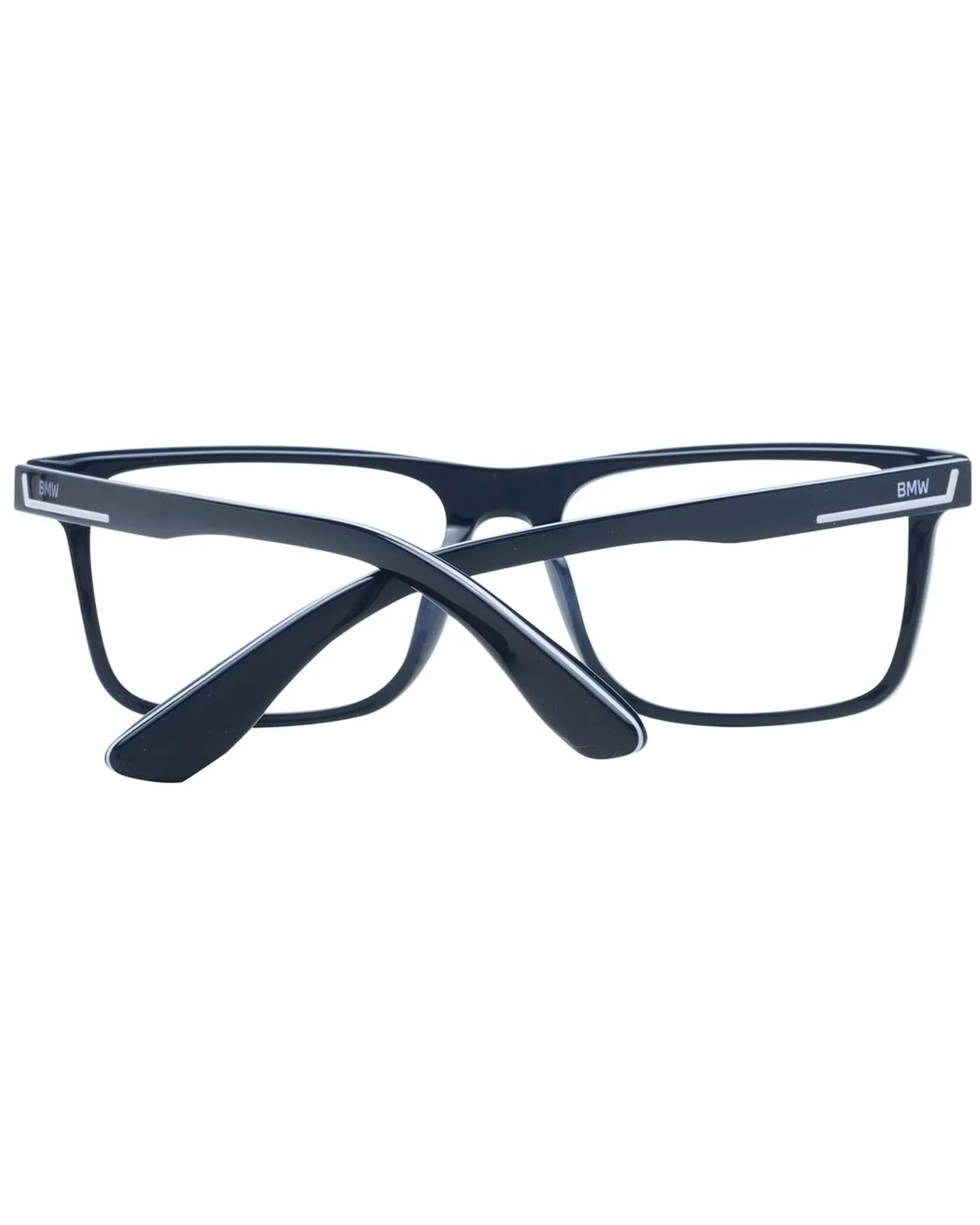 BMW  1000 Black Rectangular Eyeglasses for Men