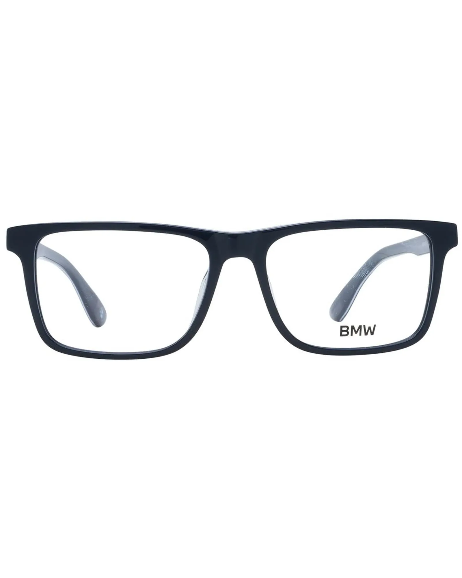 BMW  1000 Black Rectangular Eyeglasses for Men
