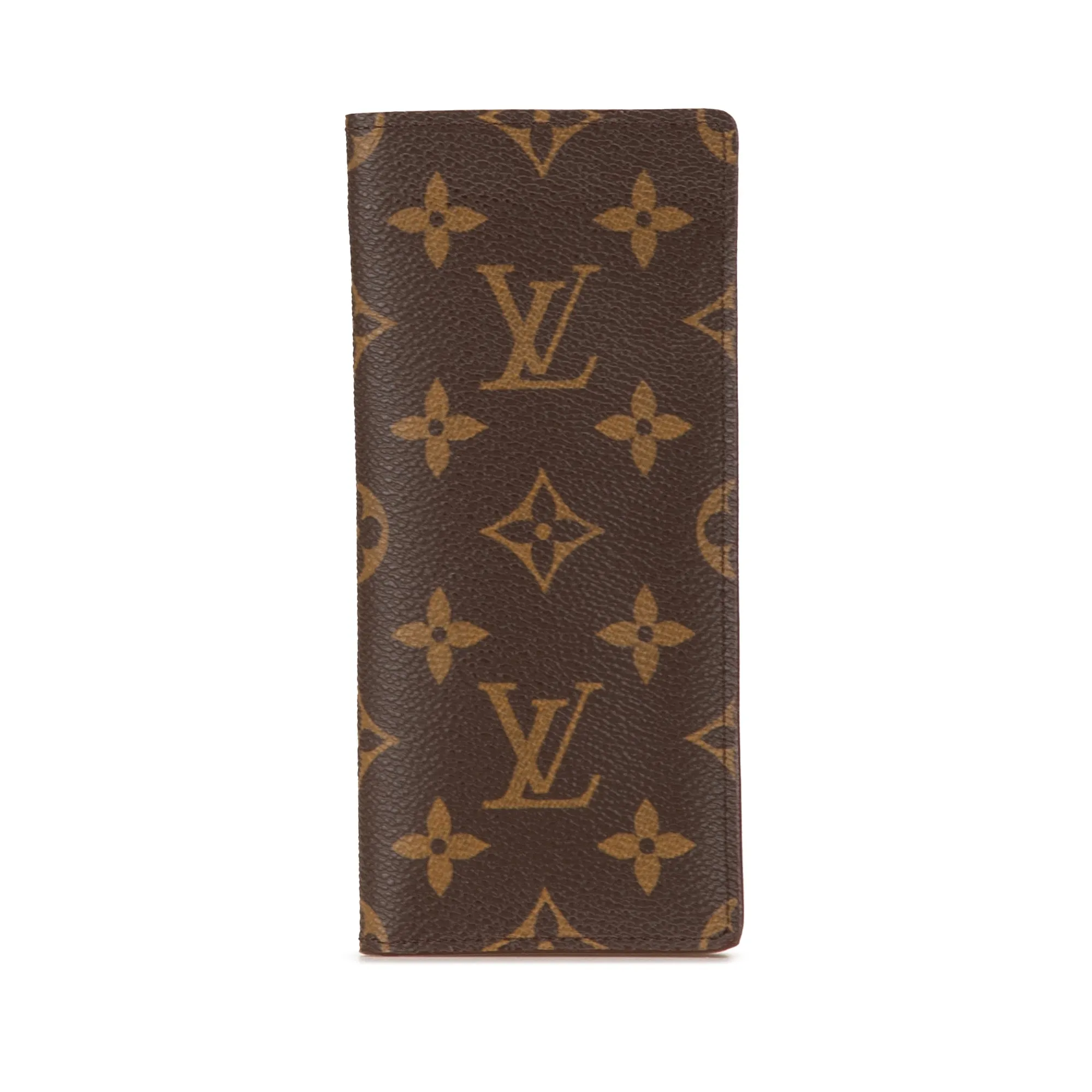 Brown Louis Vuitton Monogram Etui a Lunettes Simple Eyeglass Case