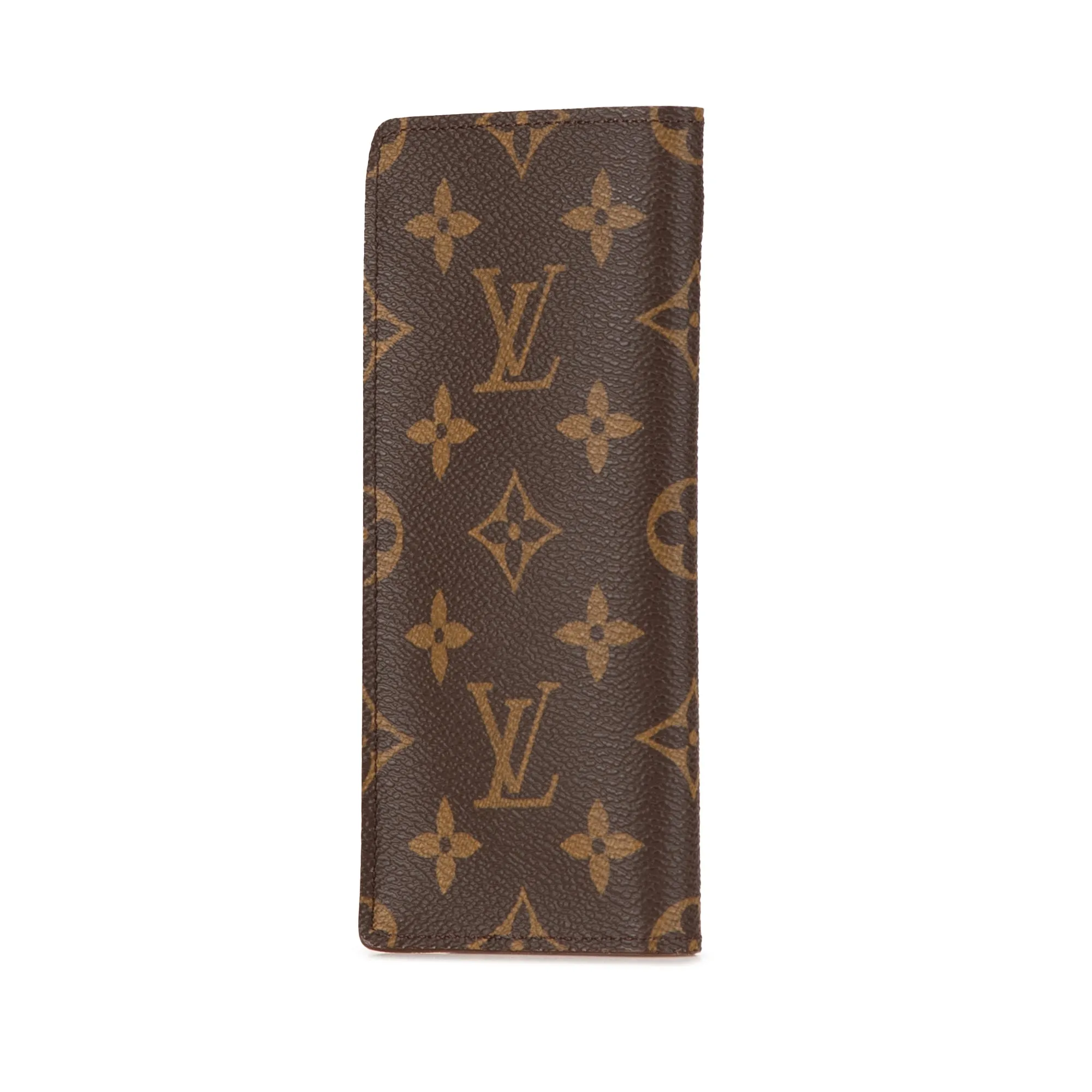 Brown Louis Vuitton Monogram Etui a Lunettes Simple Eyeglass Case