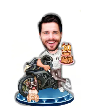 Caricature Personalized Gifts for Couple Wedding Anniversary Wooden Cutout 9inch x 6.5 inch Multicolour (Design 19)