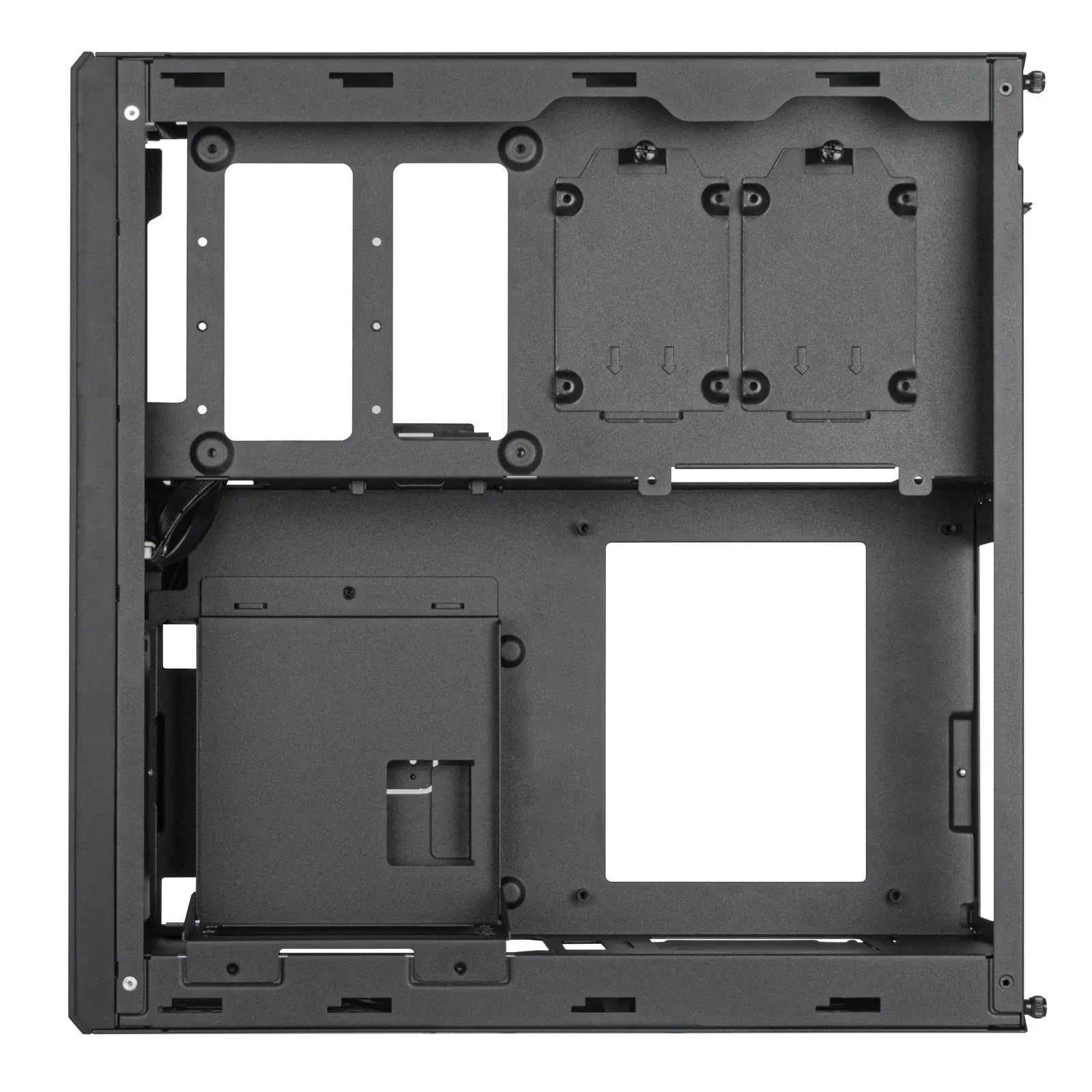Case SilverStone Milo 12, Slim Desktop, SST-ML12B, black
