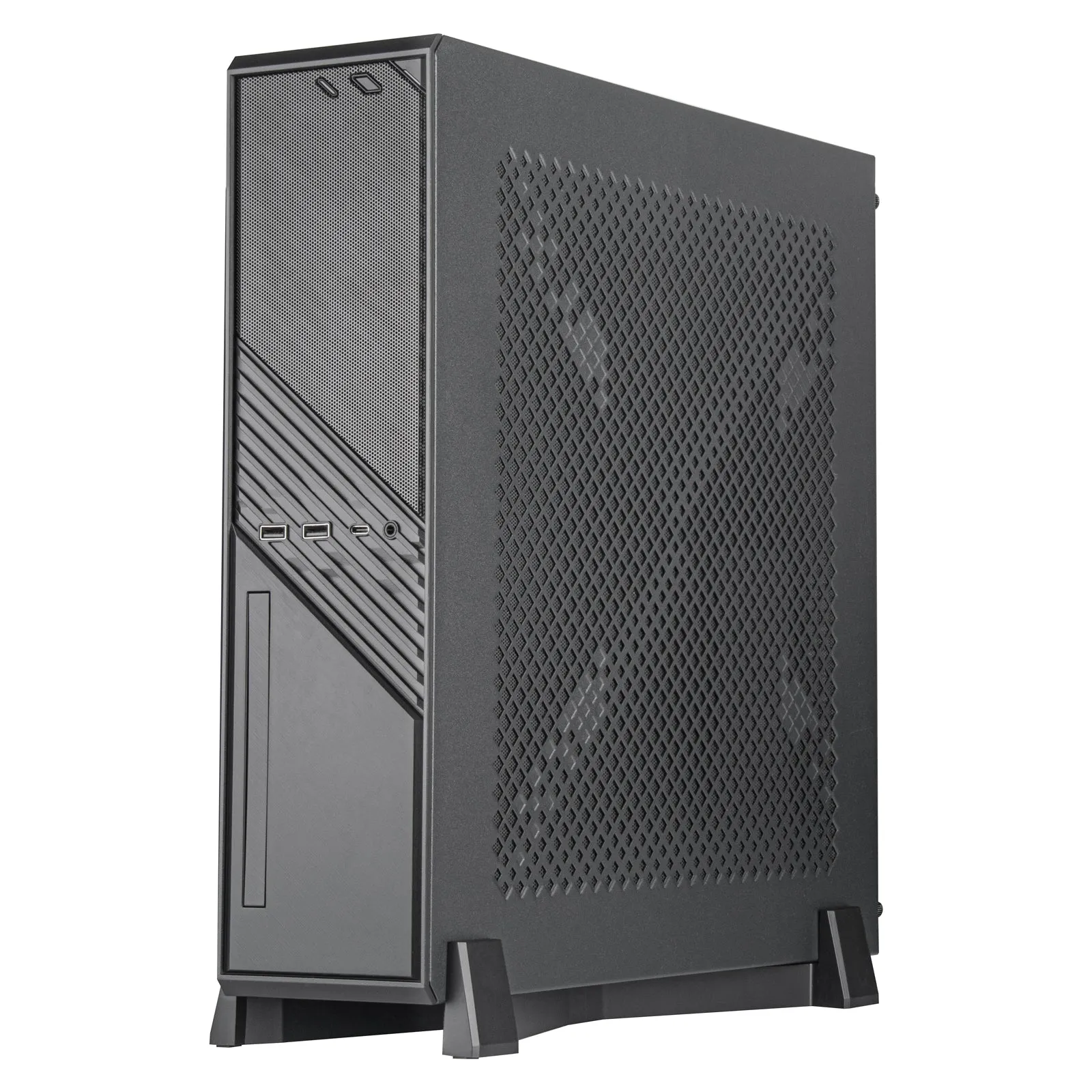 Case SilverStone Milo 12, Slim Desktop, SST-ML12B, black