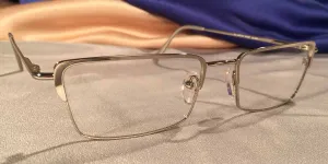 Premium Rectangular Metal Frames in Silver or Black - Crashers Collection
