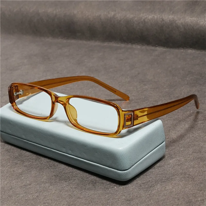 Cubojue Unisex Full Rim Rectangle Tr 90 Titanium Presbyopic Reading Glasses 4430p