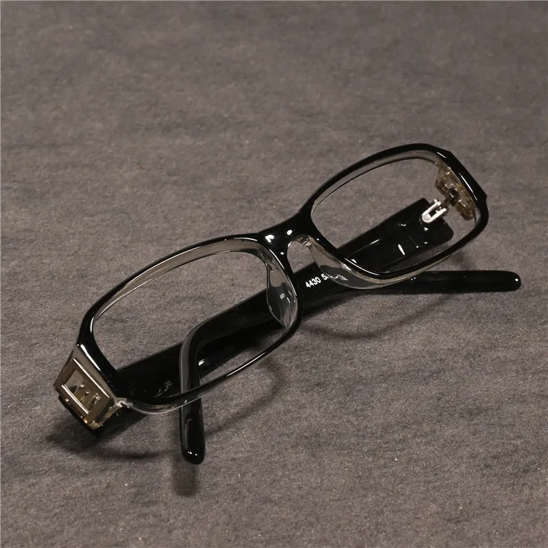 Cubojue Unisex Full Rim Rectangle Tr 90 Titanium Presbyopic Reading Glasses 4430p