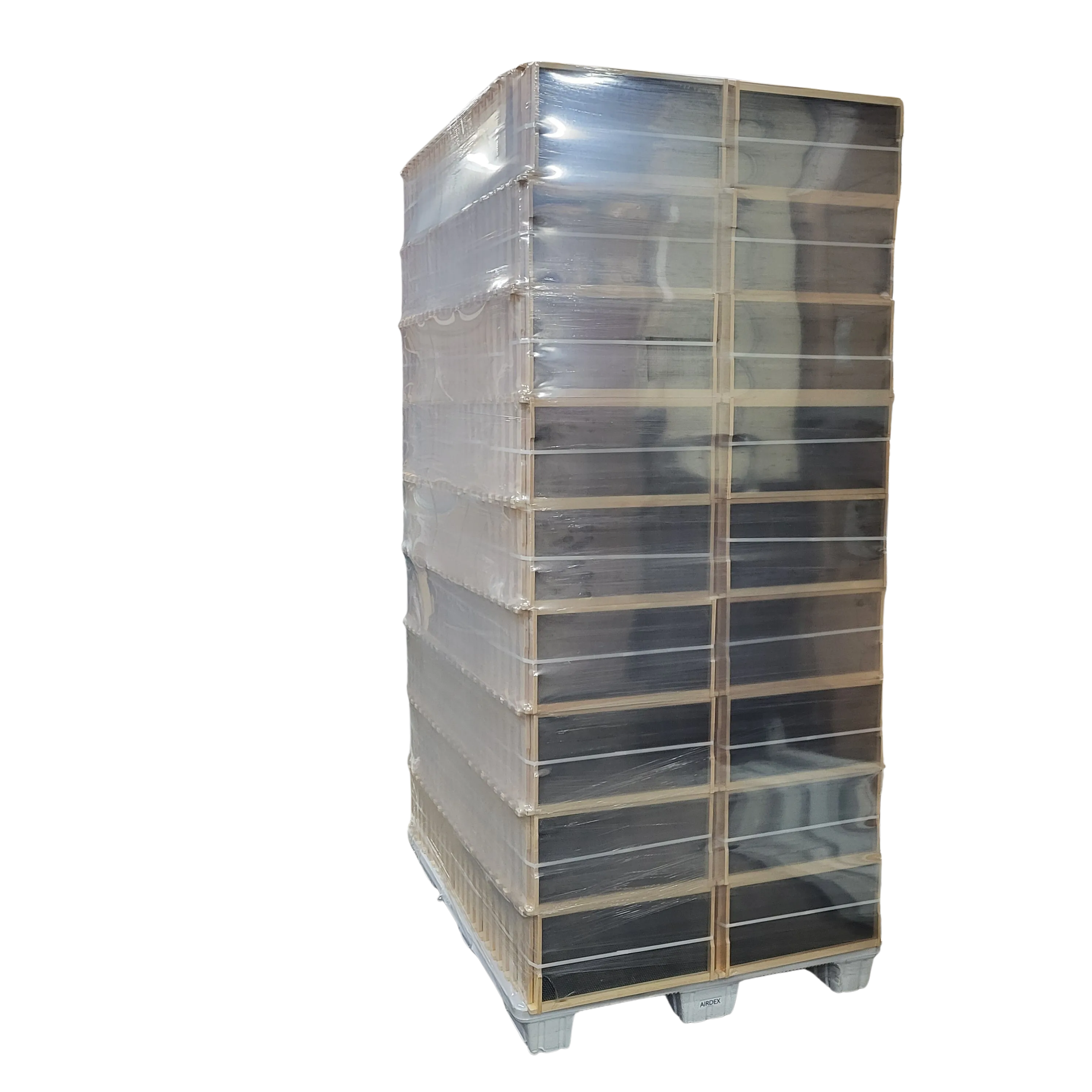 Deep 9 1/8-Inch Langsroth Frame, Grooved Top / Grooved Bottom With Double Wax Foundation
