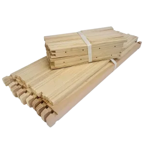 Deep 9 1/8-Inch Langsroth Frame, Grooved Top / Grooved Bottom