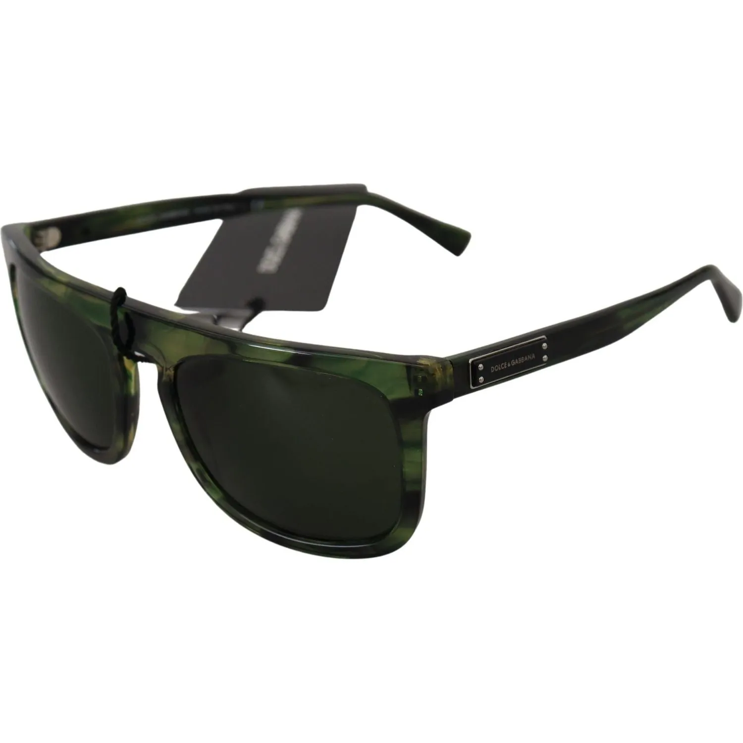 Dolce & Gabbana Chic Green Acetate Women's Sunglasses