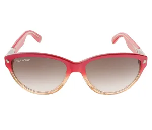 Dsquared DQ0147/S 44F Coral Gradient Cat Eye sunglasses