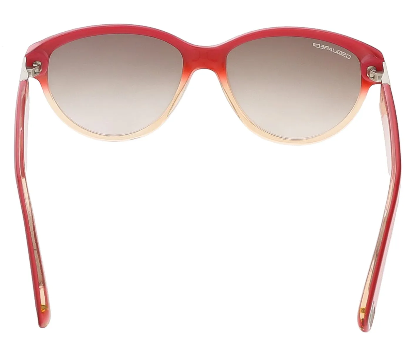 Dsquared DQ0147/S 44F Coral Gradient Cat Eye sunglasses