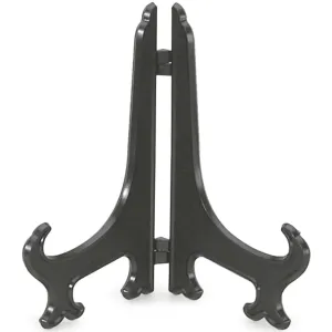 Easel Display Stand - Plastic - Black - 6.625 inches