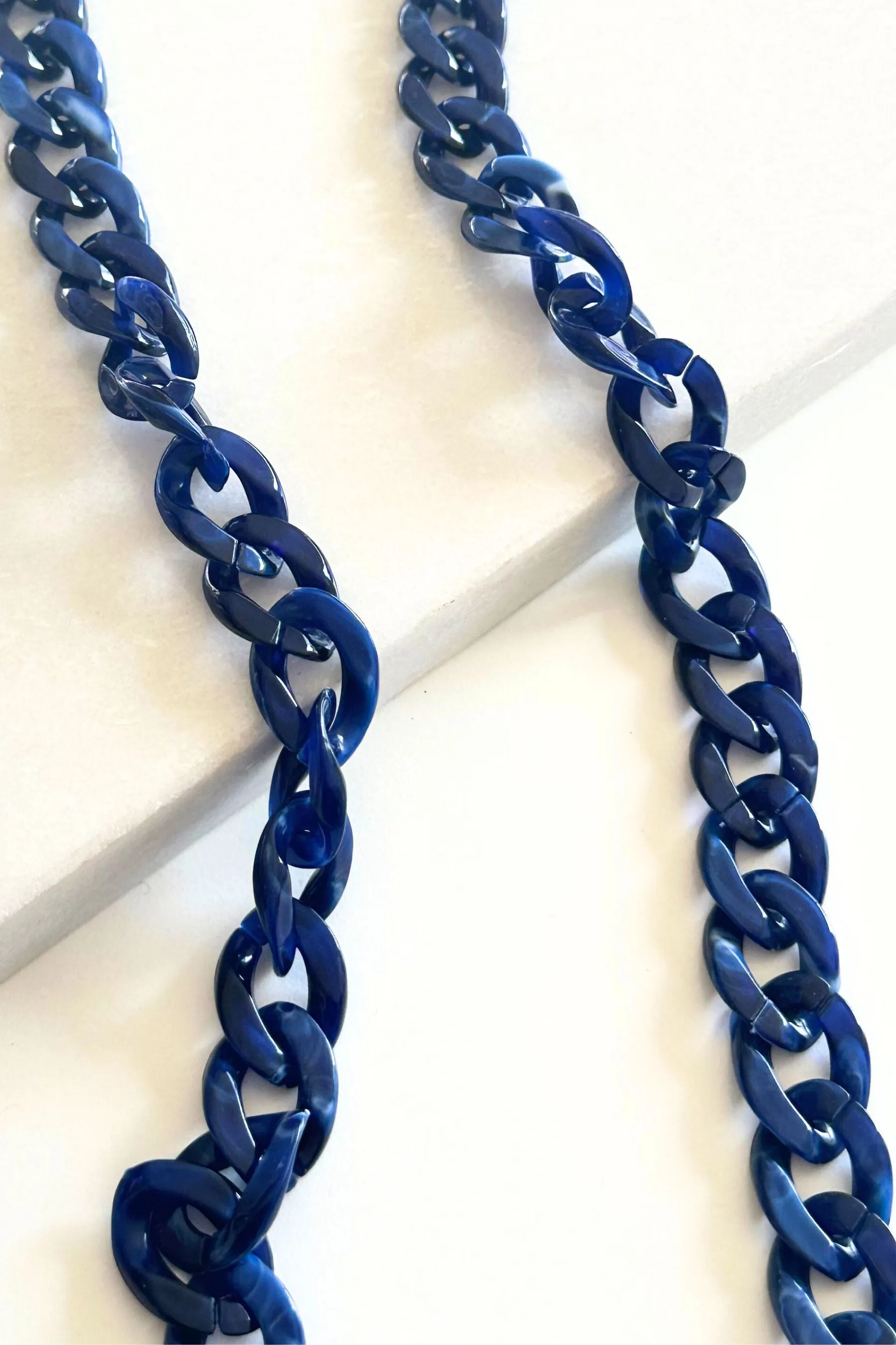 Eyewear Chain | Navy Chunky