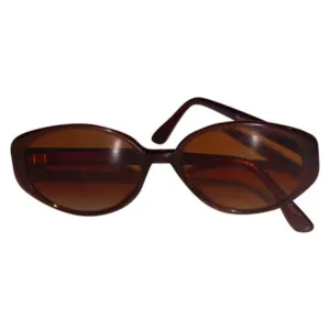 Fendi Pinkish Brown Plastic Frame Vintage Accessoriesdesigner Sunglasses