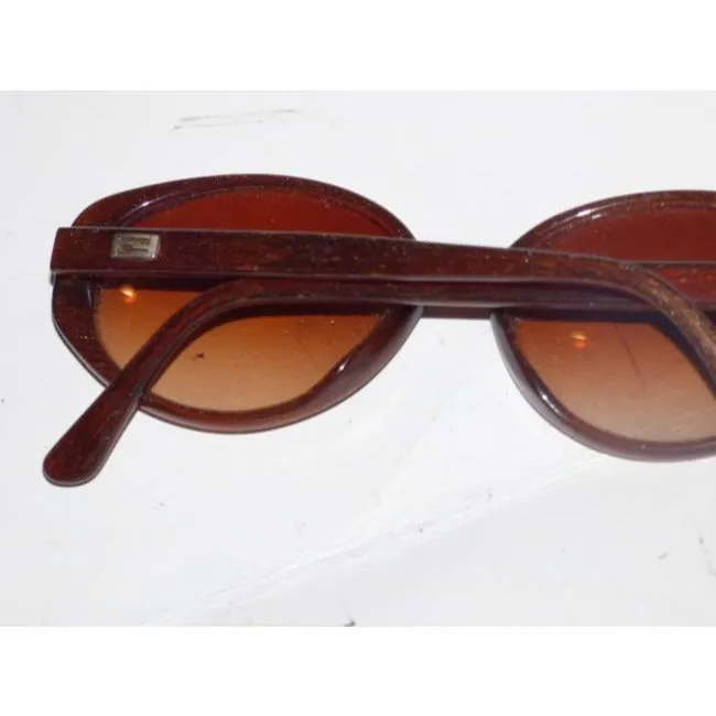 Fendi Pinkish Brown Plastic Frame Vintage Accessoriesdesigner Sunglasses