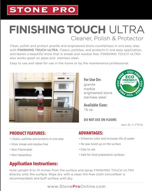 Finishing Touch Ultra Spray 16oz. Spray