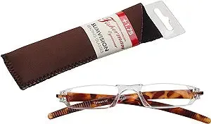 Fisherman Eyewear Slim Vision Rimless Reading Glasses