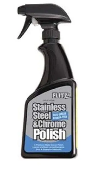 Flitz Stainless Steel Polish & Chrome 16oz
