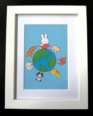 Frame: White Wood - 6x8"