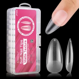Full Almond Nail Tips -005