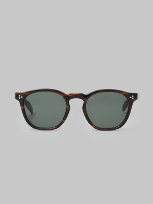 Fullcount x Kaneko Optical "Old Parisien" Sunglasses Brown