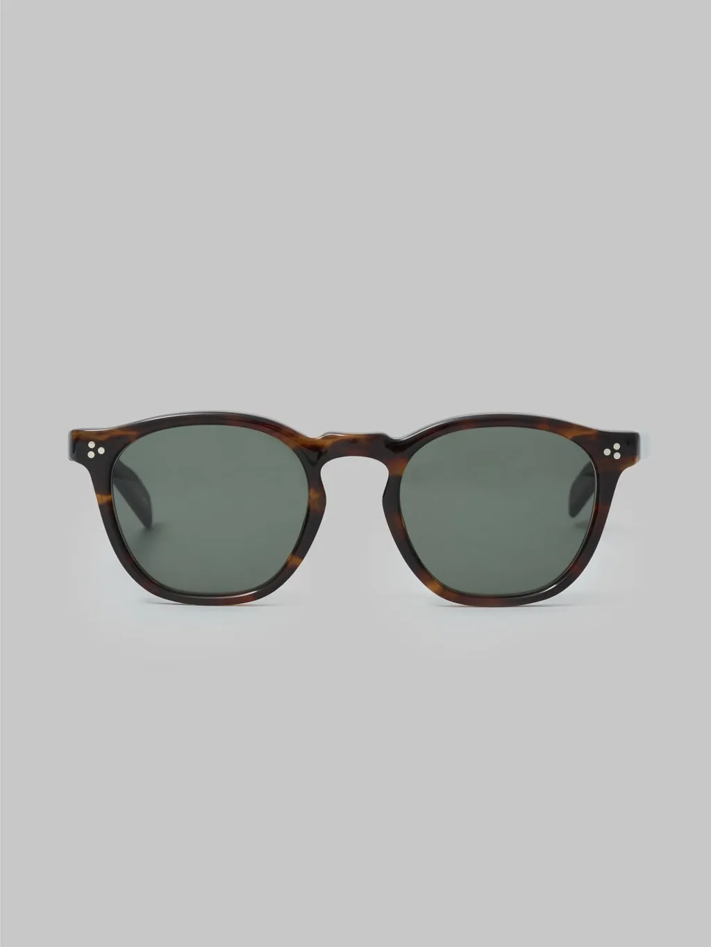 Fullcount x Kaneko Optical "Old Parisien" Sunglasses Brown