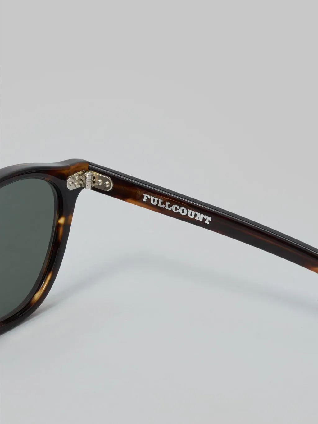 Fullcount x Kaneko Optical "Old Parisien" Sunglasses Brown
