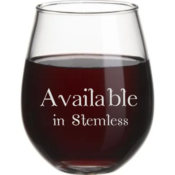 Giraffe wine glass