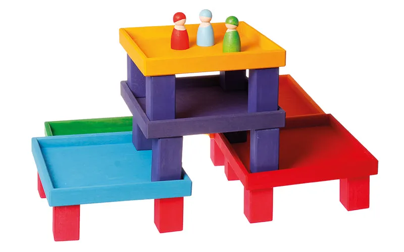 Grimm's Six Wooden Rainbow Frames