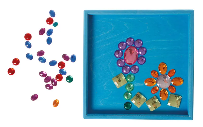 Grimm's Six Wooden Rainbow Frames