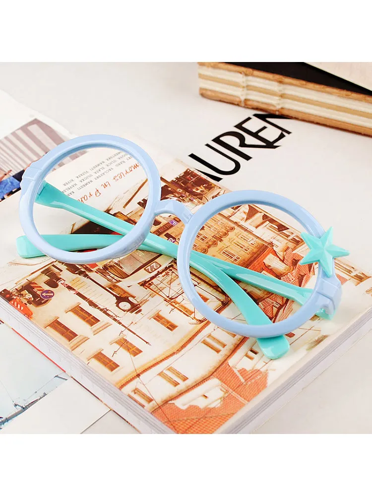 Kids Cutie Round Fashion Frames