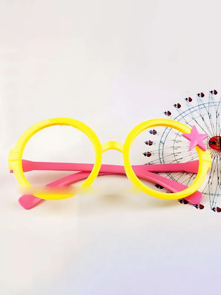 Kids Cutie Round Fashion Frames