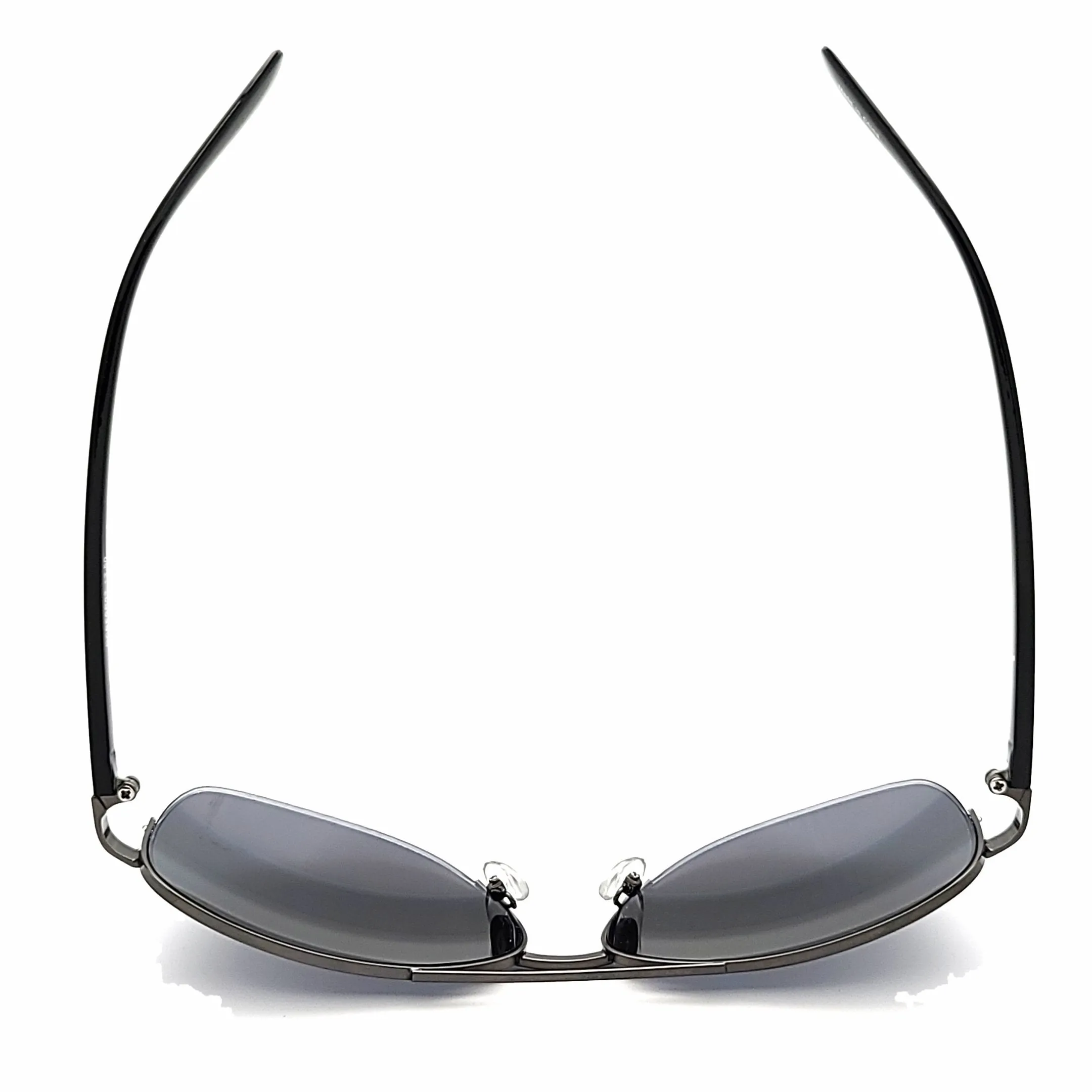 Men's Half Frame Metal Aviator Bifocal Reading Sunglass