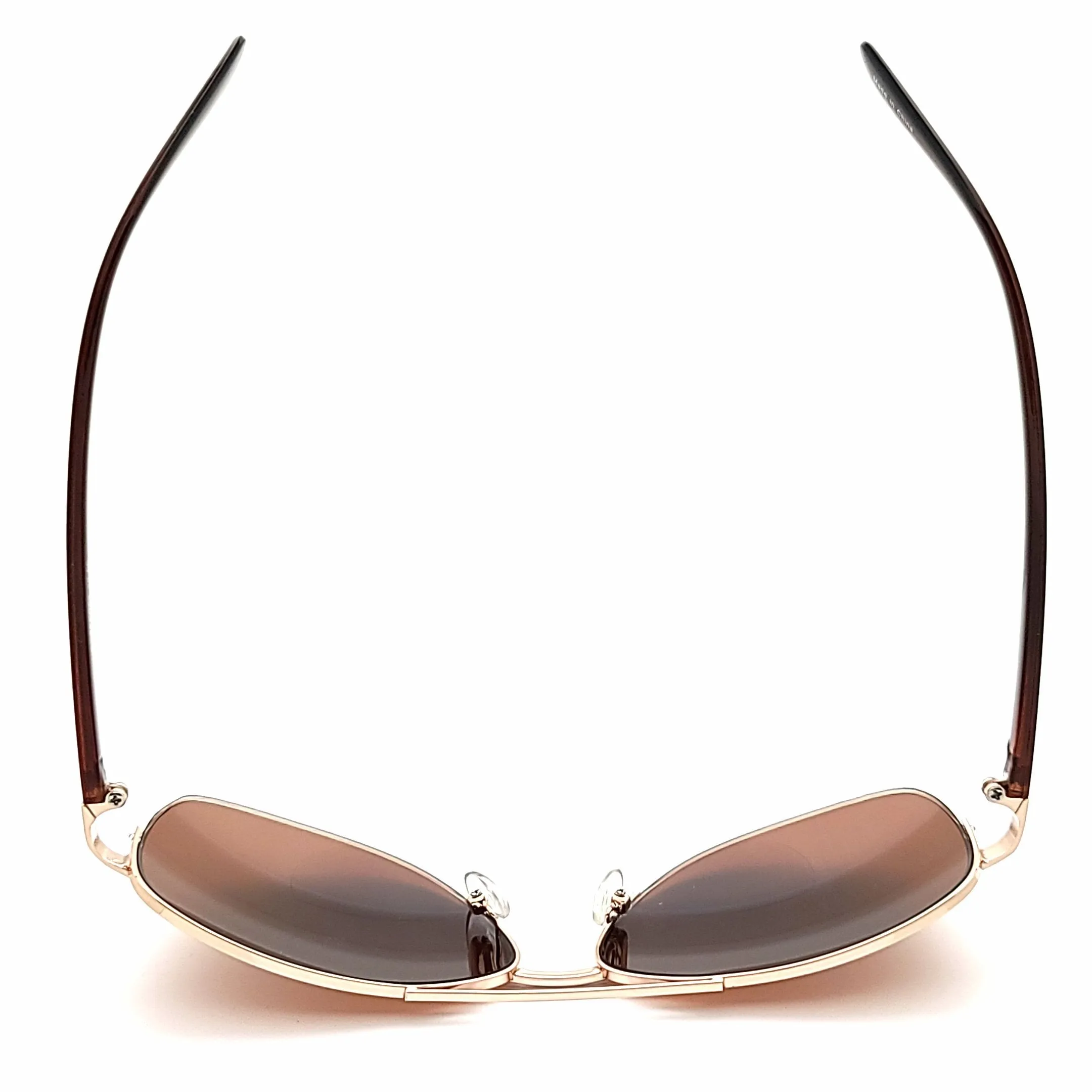 Men's Half Frame Metal Aviator Bifocal Reading Sunglass