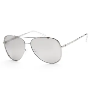 Michael Kors Women's Chelsea Bright 60mm Silver Sunglasses