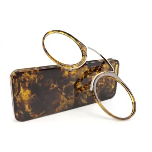 Mini Clip Nose Style Presbyopic Glasses without Temples, Positive Diopters: 1.00(Hawksbill)