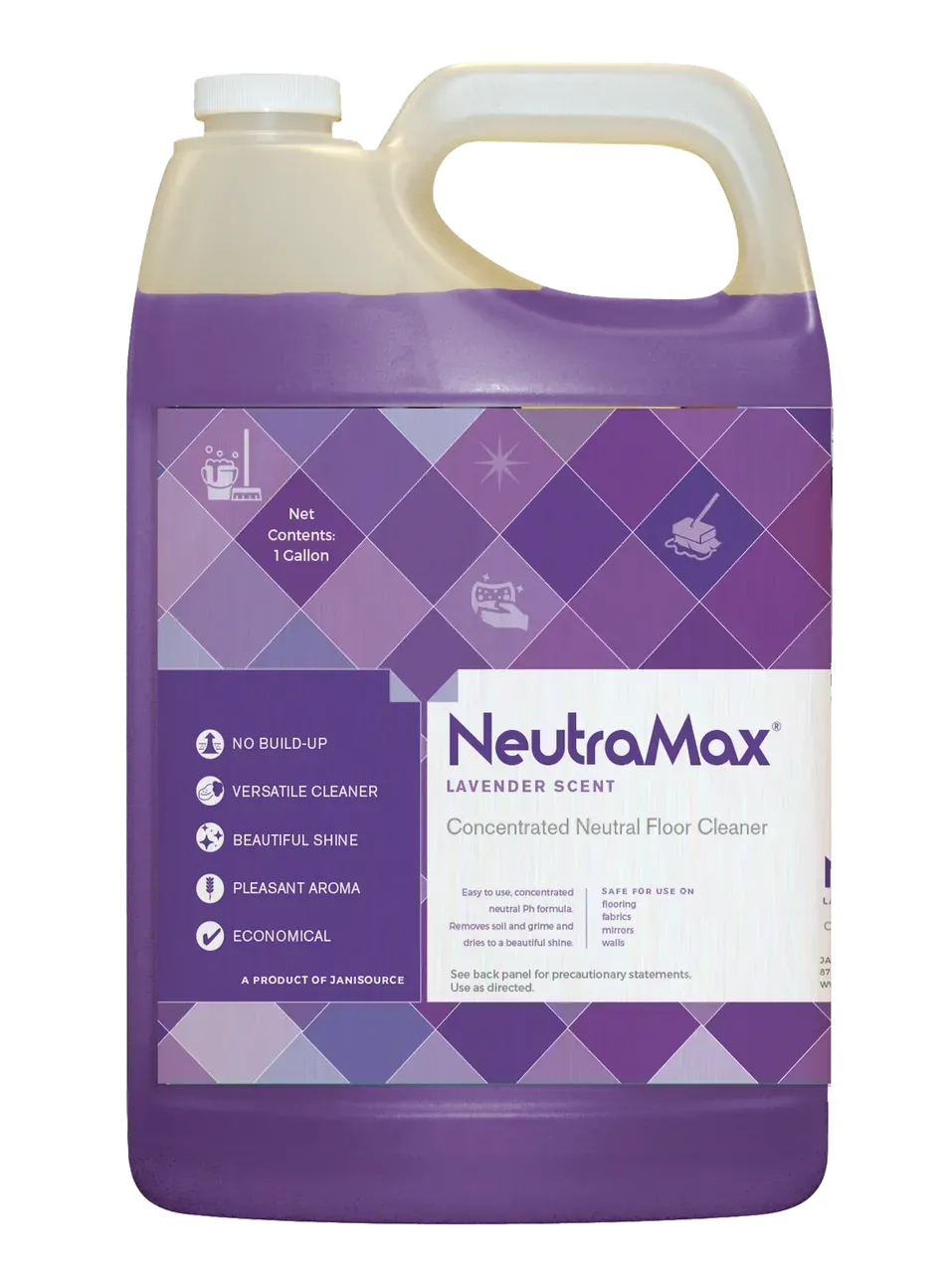 Neutramax Lavender Scented Concentrated Neutral Floor Cleaner, 1 Gallon